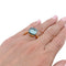 Bague 56 Bague Pomellato, "Nudo Maxi", deux ors et topaze bleue. 58 Facettes 32845