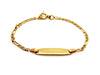 Bracelet Bracelet Gourmette Or jaune 58 Facettes 1145903CD