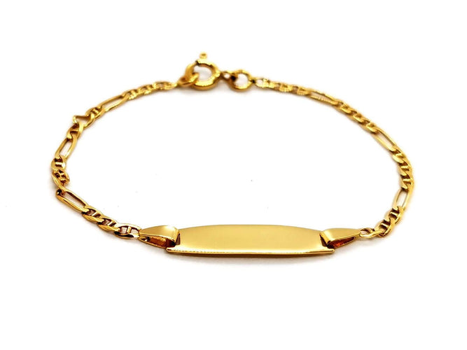 Bracelet Bracelet Gourmette Or jaune 58 Facettes 1145903CD