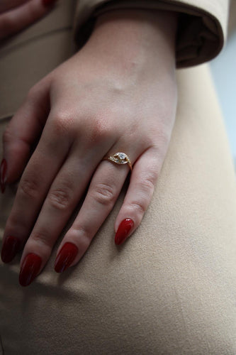 Bague 53 Bague Or jaune Diamant 58 Facettes 2499378CN