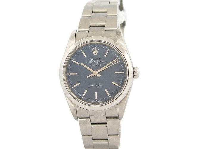 Montre montre ROLEX osyter perpetual air king acier 34mm automatique 58 Facettes 255418