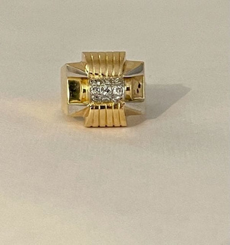 Bague Bague Tank diamants 58 Facettes