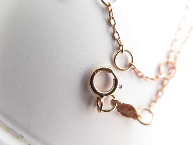 Collier collier DJULA etoile filante 40 a 43 cm en or rose 18k & diamants 58 Facettes 251960