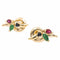 Boucles d'oreilles Boucles d'oreilles Or jaune Emeraude 58 Facettes 1719179CN