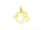 Pendentif Pendentif Or jaune 58 Facettes 06574CD