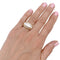 Bague 53 Bague jonc, or jaune, diamants. 58 Facettes 32988