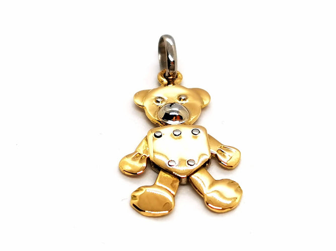 Pendentif Pendentif Ours Or jaune 58 Facettes 1639191CN