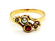 Bague 55 Bague Or jaune Rubis 58 Facettes 1467965CN