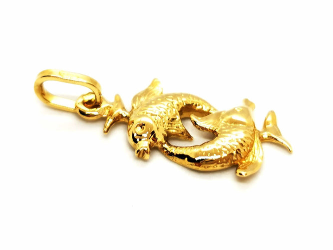 Pendentif Pendentif Poisson Or jaune 58 Facettes 1629934CN