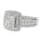 Bague 53 Bague Cocktail Or blanc Diamant 58 Facettes 2708405CN