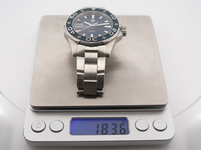 Montre montre TAG HEUER aquaracer 43 mm automatique acier 58 Facettes 256976