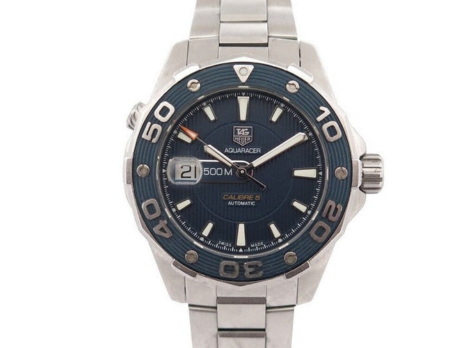 Montre montre TAG HEUER aquaracer 43 mm automatique acier 58 Facettes 256976