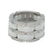 Bague 58 Bague Chanel, "Ultra", or blanc, céramique blanche et diamants. 58 Facettes 32716