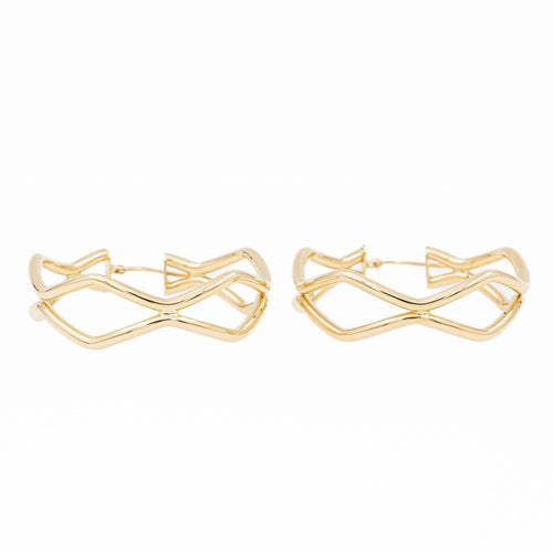 Boucles d'oreilles Boucles d'oreilles Créoles Or jaune 58 Facettes 2147830CN