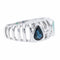 Bague 56 Bague Or blanc Diamant 58 Facettes 2328936CN