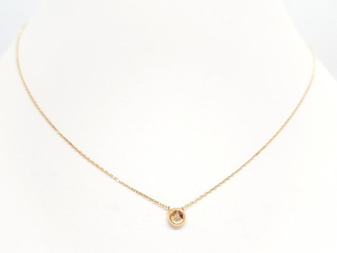 Collier Collier Or rose Diamant 58 Facettes 579063RV