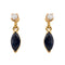 Boucles d'oreilles Boucles d'oreilles Or jaune Saphir 58 Facettes 2623480CN