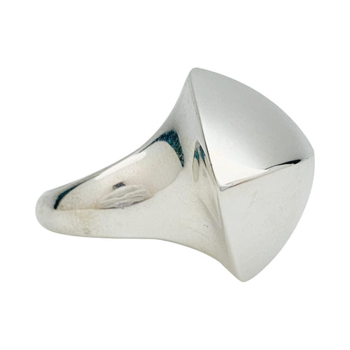 Bague 53 Bague Hermès, "Collier de Chien Rock", argent. 58 Facettes 31780