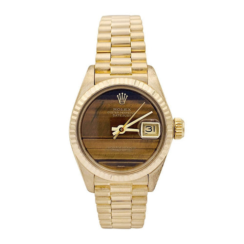 Montre Montre Rolex, "Oyster Perpetual Datejust", or jaune. 58 Facettes 33070