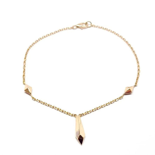 Bracelet Bracelet pampille or rose 58 Facettes