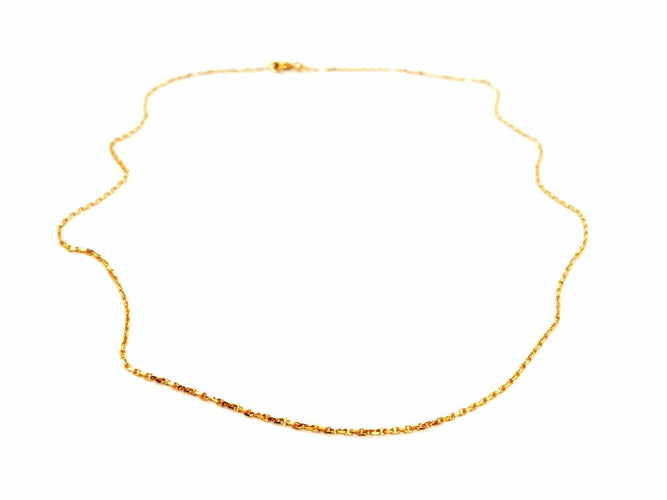 Collier Collier Maille forçat Or jaune 58 Facettes 1783119CN