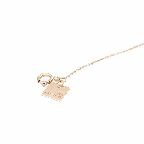 Collier Ginette NY Collier Straw on Chain Or rose 58 Facettes 2322868CN