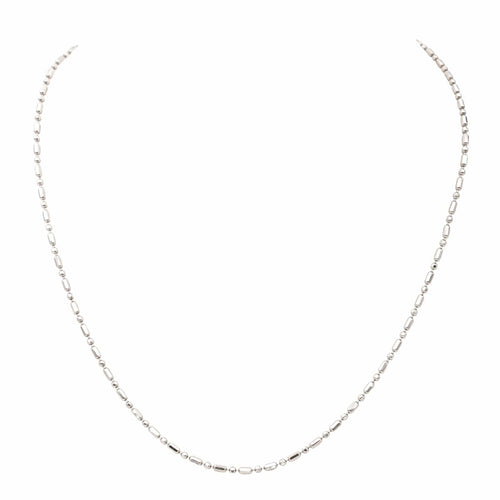 Collier Collier Chaîne Or blanc 58 Facettes 2432043CN