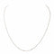 Collier Collier Chaîne Or blanc 58 Facettes 2432043CN