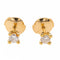Boucles d'oreilles Boucles d'oreilles Puces Or jaune diamant 58 Facettes 2382025CN