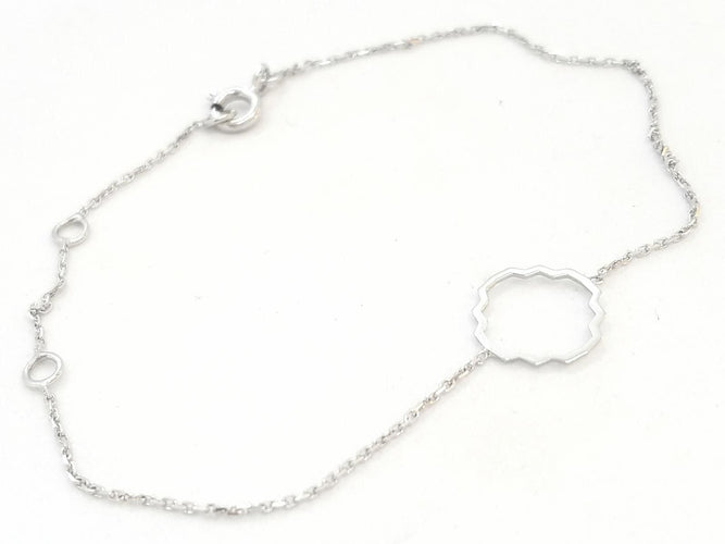 Bracelet Bracelet Transparence Or blanc 58 Facettes 578934RV