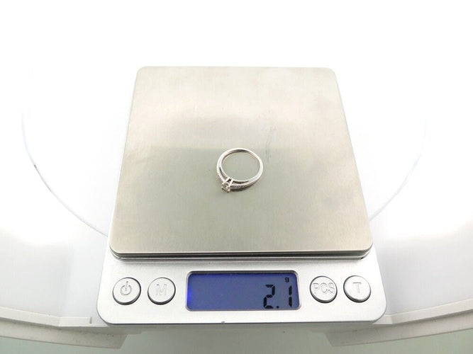 Bague 50 bague MAUBOUSSIN tu es le sel de ma vie t50 or blanc diamants 0.2ct 58 Facettes 252625