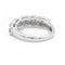 Bague 54 Bague Alliance Or blanc Diamant 58 Facettes 1840418CN