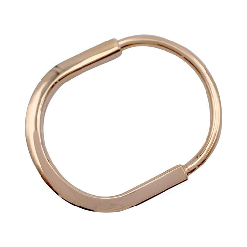 Bracelet Bracelet Tiffany & Co., "Tiffany Lock", or rose. 58 Facettes 32255