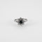 Bague 58.5 Bague Fleur Saphir Diamants 58 Facettes EL2-60