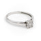 Bague 54 Bague Or blanc Diamant 58 Facettes 1887749CN