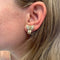 Boucles d'oreilles Boucles d'oreilles Cartier "Feuilles" or jaune et diamants. 58 Facettes 31697