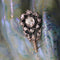 Broche Broche ancienne fleur diamants 58 Facettes 11-084