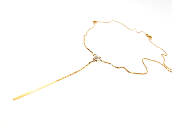 Collier Collier Or rose Diamant 58 Facettes 578809RV