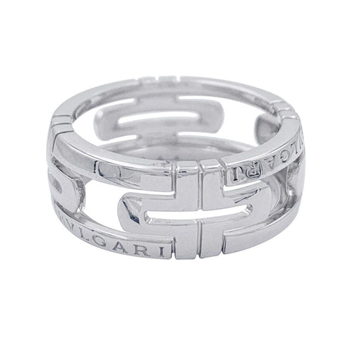Bague 52 Bague Bulgari, "Parentesi", or blanc. 58 Facettes 32356