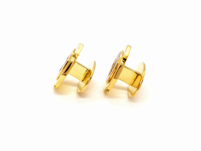 Boutons de manchette Boutons de manchette Or jaune Diamant 58 Facettes 878780CN