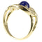 Bague 47 Bague Cartier, saphir cabochon & diamants 58 Facettes 17342-0256