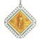 Pendentif Pendentif Art déco diamants et émeraudes 58 Facettes 23191-0430