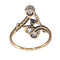 Bague 57 Diamond toi et moi ring 58 Facettes 21120-0105
