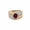 Bague Bague cocktail Diamant Rubis 58 Facettes
