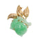 Broche Broche vintage jade et or 58 Facettes 22-472