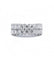 Bague 51 / Blanc/Gris / Or 750 Bague 51 Diamants 58 Facettes 220001R