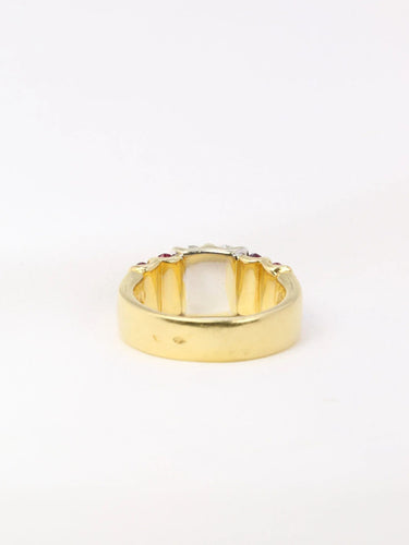 Bague Bague vintage rubis diamants 58 Facettes J38