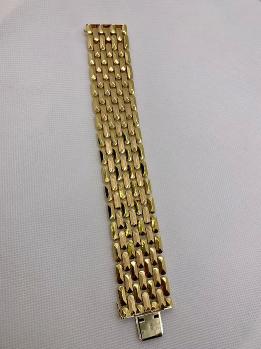 Bracelet Bracelet vintage en or jaune 58 Facettes