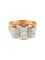 Bague Bague Tank Diamants 58 Facettes