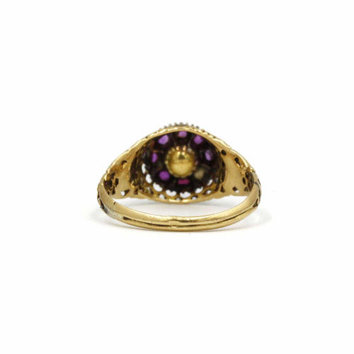 Bague Bague Or, perle & Rubis 58 Facettes 220223R